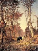 Polenov, Vasily, In the Park- The Village of Veules in Normandy